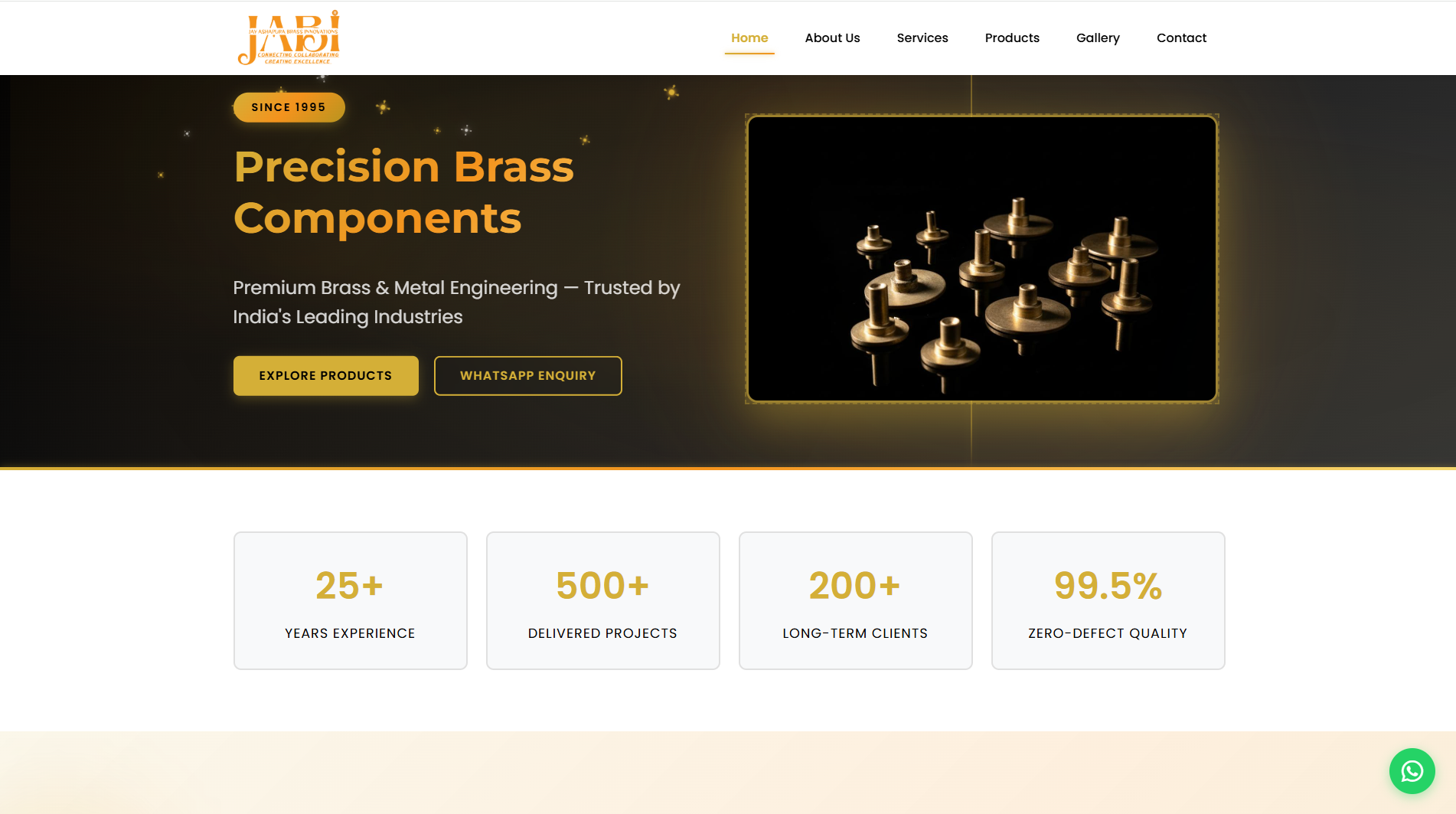 Jay Ashapura Brass Innovations project screenshot